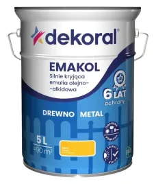 dekoral-emakol-emalia-olejno-alkidowa-do-drewna-metalu-zolty-polysk-5l