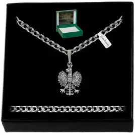 elegancki-srebrny-lancuszek-pancerka-45mm-zawieszka-orzelek-925-grawer