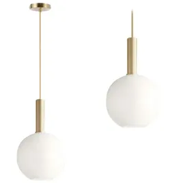 lampa-sufitowa-wiszaca-biala-kula-mleczna-gold