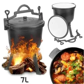 kociolek-mysliwski-emaliowany-7l-garnek-wegierski-ognisko-grill-pieczonki