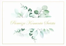 plakat-papierowy-komunijny-pierwsza-komunia-galezki-eukaliptusa-68x48
