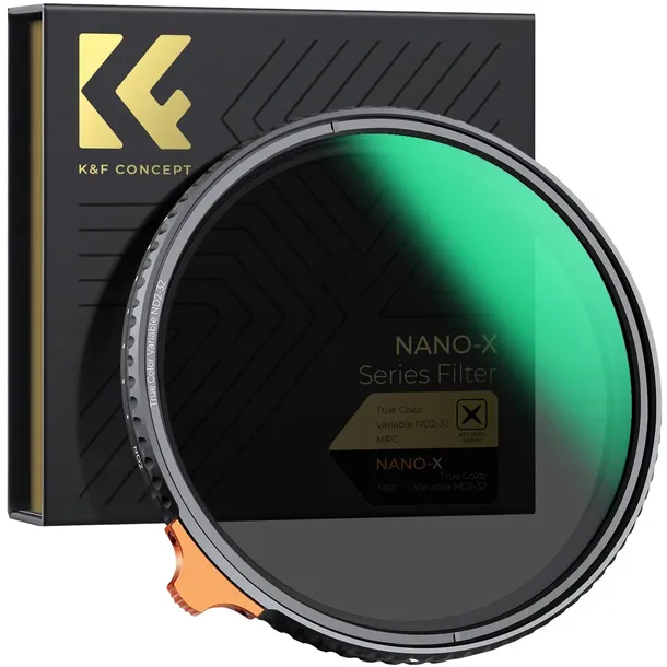 Filtr ND Szary Regulowany ND2-ND32 82mm True Color MRC Nano X K&F ND 2-32