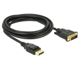 delock-85314-adapter-kablowy-3-m-displayport-dvi-d-czarny