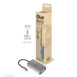 club3d-cac-1510-a-adapter-kablowy-025-m-usb-type-c-dvi-szary