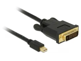 delock-83990-adapter-kablowy-3-m-mini-displayport-dvi-d-czarny