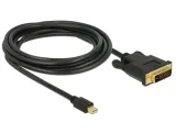 delock-83990-adapter-kablowy-3-m-mini-displayport-dvi-d-czarny