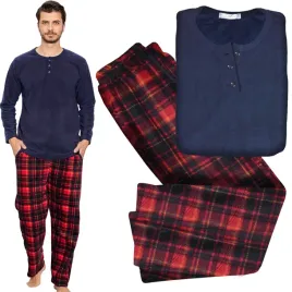 lap-pizama-meska-dlugi-rekaw-dlugie-spodnie-gruba-ciepla-soft-roz-m