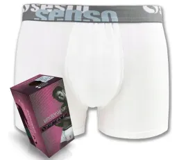 sesto-senso-bokserki-meskie-cougar-szorty-biale-m