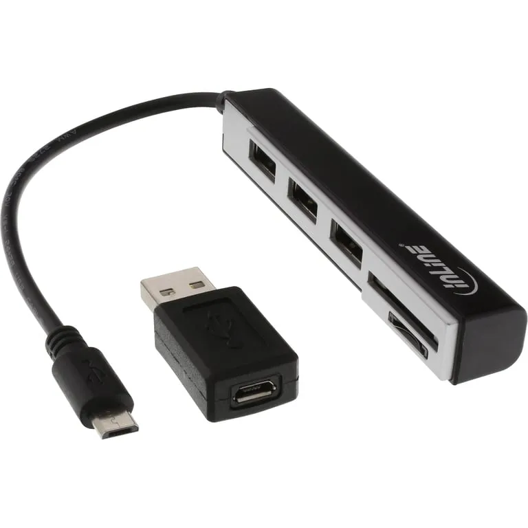 inline-66775c-czytnik-kart-micro-usb-czarny