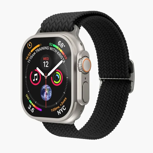 vonmahlen-woven-loop-pasek-czarny-nylon