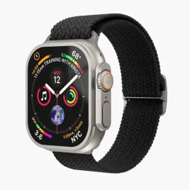 vonmahlen-woven-loop-pasek-czarny-nylon