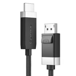 alogic-fudphd2-sgr-adapter-kablowy-2-m-displayport-hdmi-czarny-szary