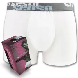 sesto-senso-bokserki-meskie-art109-biale-m