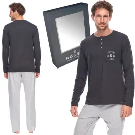 pizama-meska-rossli-dlugi-rekaw-sam156-ii-antr-xxl
