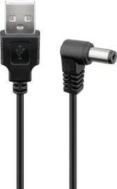 wentronic-55154-kabel-zasilajace-czarny-05-m-usb-a-iec-type-a-5-5-mm