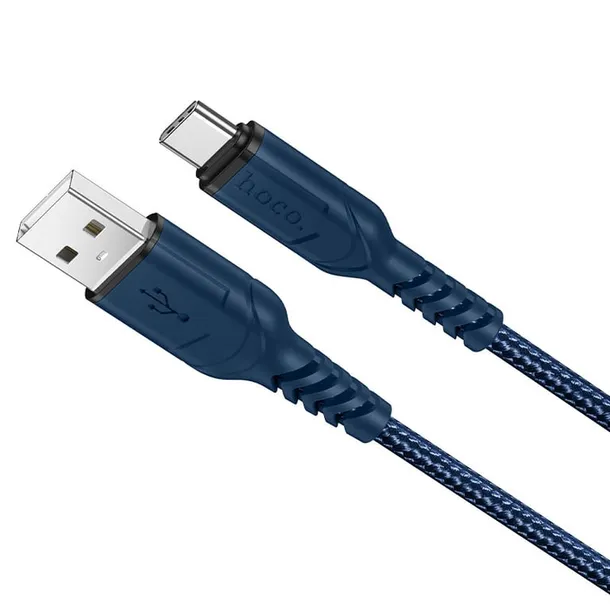 hoco-x59-kabel-usb-usb-2-0-1-m-usb-a-usb-c-niebieski