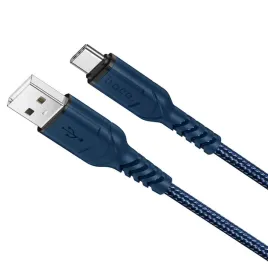 hoco-x59-kabel-usb-usb-2-0-1-m-usb-a-usb-c-niebieski