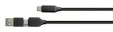python-py-usb002s-kabel-usb-1-m-usb-a-usb-c-usb-c-czarny