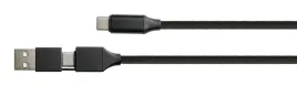 python-py-usb002s-kabel-usb-1-m-usb-a-usb-c-usb-c-czarny