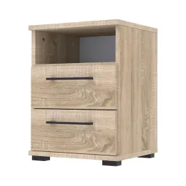 szafka-nocna-40x36-nox-dwie-szuflady-schowek-sonoma