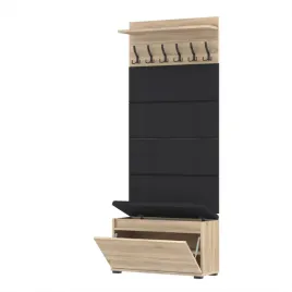 garderoba-80x30d1n1-4pan-szafka-na-buty-wieszak-panele-sonoma