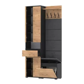 garderoba-100x36cm-supra50-vb50-4-panele-wp50-d1n1-czarny-lancelot