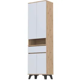 szafka-50x30d1n2-komoda-wysoka-supra-t2-artisan-bialy