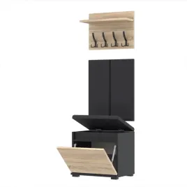 garderoba-50x36p2wpb-szafka-na-buty-wieszak-czarny-sonoma