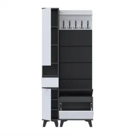 garderoba-90x30cm-supra30-vb-4pan-wp60-czarny-d1-bialy