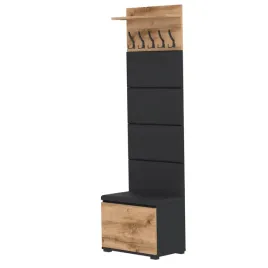 garderoba-60x30d1n1-4pan-szafka-na-buty-wieszak-panele-czarny-wotan