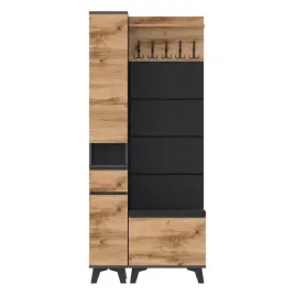 garderoba-90x30cm-supra30-vb-4pan-wp60-d1n1-czarny-wotan