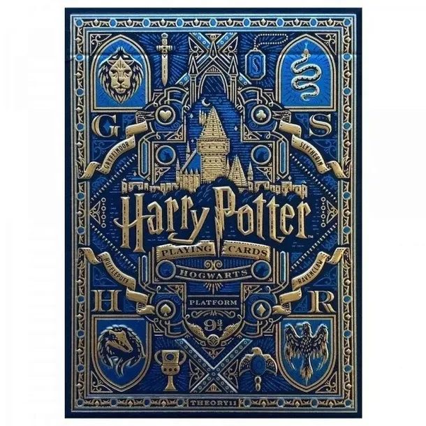 karty-theory-11-harry-poter-deck-raven-claw-blue-stan-nowy