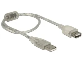 delock-82244-kabel-usb-usb-2-0-03-m-usb-a-przezroczysty