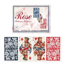 karty-pasjansowe-roze-piatnik-2-talie-z-kwiatami
