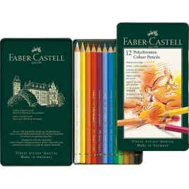 faber-castell-kredki-polychromos-12-kol-metalowe-opakowanie