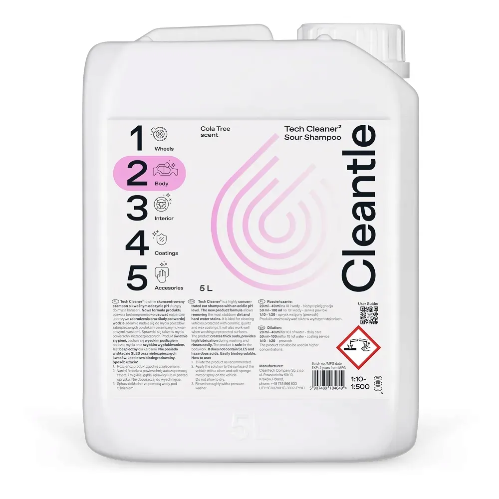 cleantle-tech-cleaner2-kwasny-szampon-5l