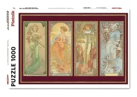 puzzle-mucha-cztery-pory-roku-metalizowane-piatnik