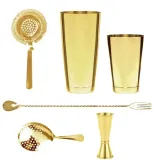 set-barmanski-zloty-bar-professional-stan-nowy