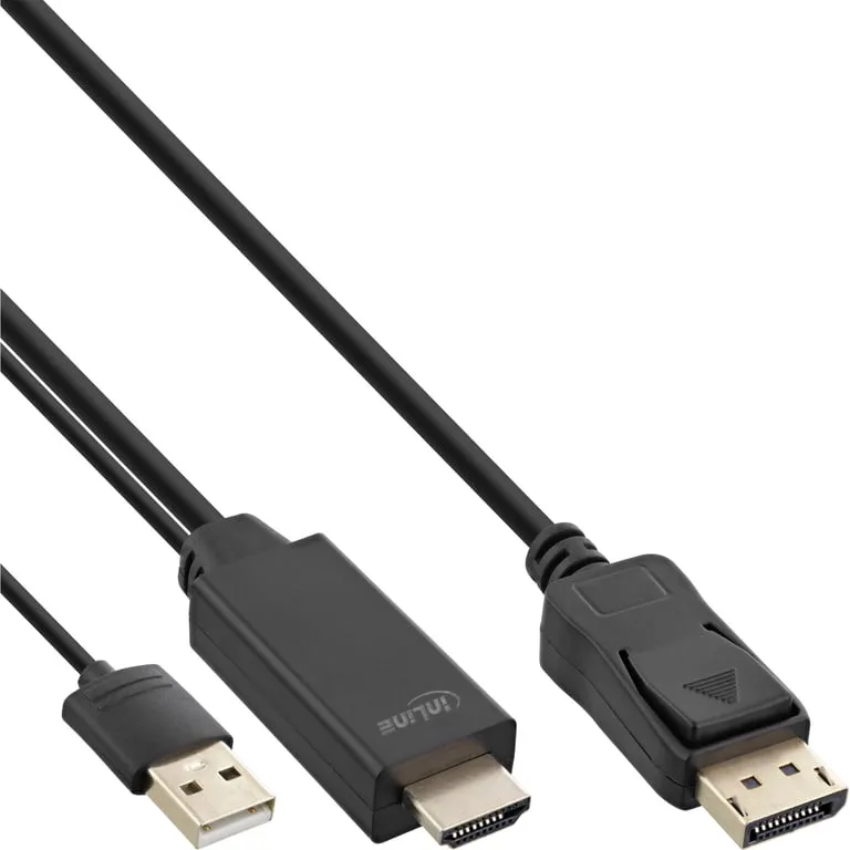 inline-17165p-adapter-kablowy-5-m-displayport-hdmi-usb-czarny