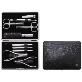 zestaw-do-manicure-czarne-sztywne-pudelko-10-elementow-classic-inox-zwil