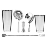 set-barmanski-stalowy-bar-professional-stan-nowy