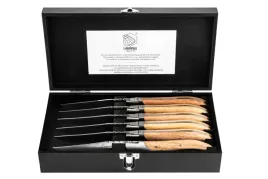 noze-laguiole-do-stekow-luxury-line-drewno-debowe-stonewash-6-szt