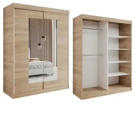 szafa-przesuwna-2-d-100-x-205-cm-dab-sonoma-lustro-d-szafy-na-wymiar