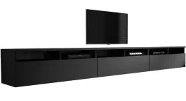 szafka-rtv-pod-telewizor-300cm-czarna-matowa-komoda-3x100-300