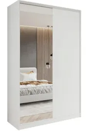 szafa-przesuwna-2-drzwiowa-100-x-250-cm-biala-lustro-plyta-garderoba