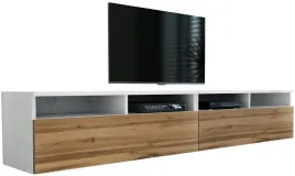 szafka-rtv-200cm-pod-telewizor-komoda-tv-bialy-mat-drzwiczki-dab-wotan-200