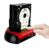 stacja-dokujaca-dyskow-sata-ata-ide-hdd-ssd-usb-waga-z-opakowaniem-1-kg-stan-nowy
