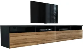 szafka-rtv-200cm-komoda-czarny-mat-dab-wotan-stojaca-wiszaca-2x100200