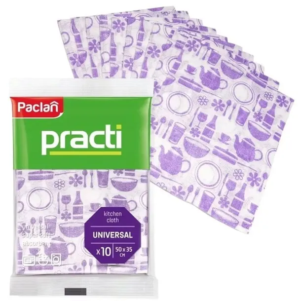 Paclan Practi Ścierki Uniwersalne Ściereczki 35x50cm 10 szt.