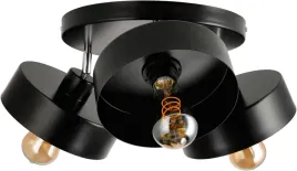 lampa-sufitowa-zyrandol-led-3xe27-loft-regulowana-czarna-kubek-sredni